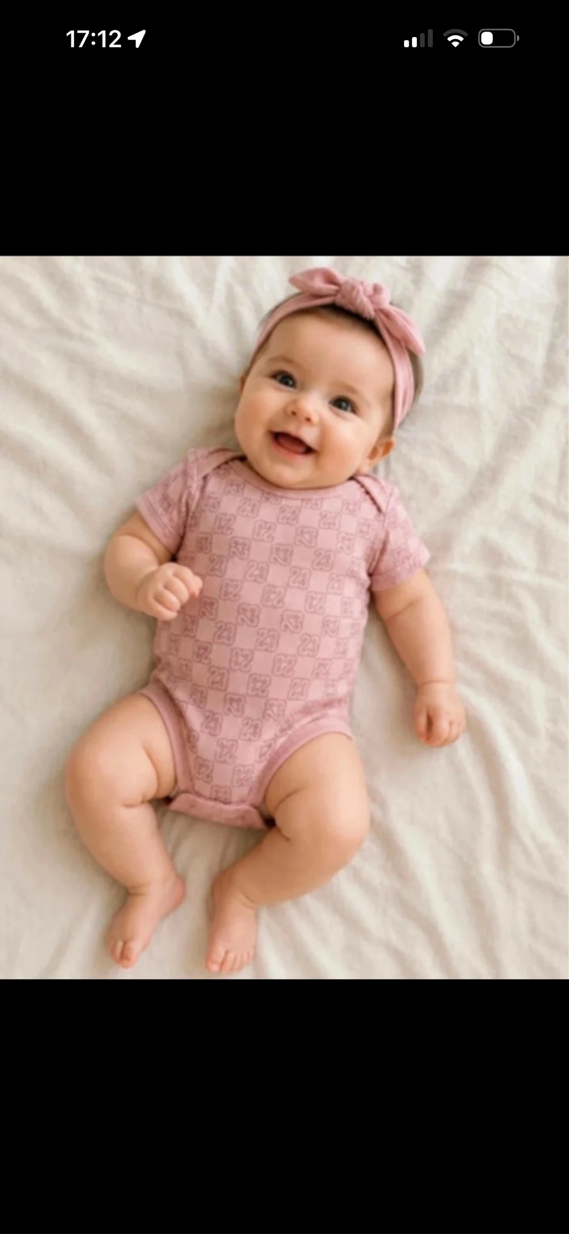 Body x bandeau Jordan bébé fille 